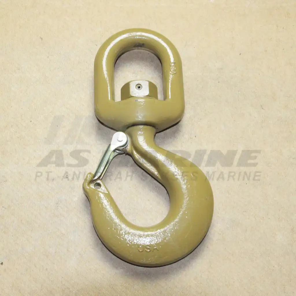 Kait / Gancu / Hook Swivel Crosby L322AN With Latch Kit 7 Ton